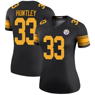 Jason Huntley Pittsburgh Steelers Women's Color Rush Legend Nike Jersey - Black