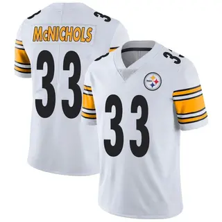 Jeremy McNichols Pittsburgh Steelers Youth Limited Vapor Untouchable Nike Jersey - White