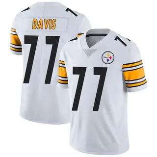 Jesse Davis Pittsburgh Steelers Youth Limited Vapor Untouchable Nike Jersey - White