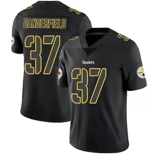 Jordan Dangerfield Pittsburgh Steelers Men's Limited Nike Jersey - Black Impact