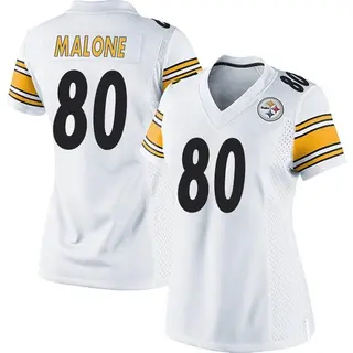 Josh Malone Pittsburgh Steelers Women's Game Nike Jersey - White