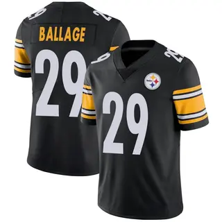 Kalen Ballage Pittsburgh Steelers Men's Limited Team Color Vapor Untouchable Nike Jersey - Black