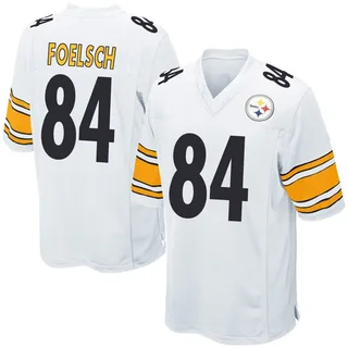 Kevin Foelsch Pittsburgh Steelers Men's Game Nike Jersey - White