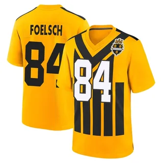 Kevin Foelsch Pittsburgh Steelers Youth Game Alternate 1933 Throwback Nike Jersey - Gold