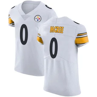 Lake McRee Pittsburgh Steelers Men's Elite Vapor Untouchable Nike Jersey - White