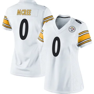 Lake McRee Pittsburgh Steelers Women's Game Nike Jersey - White