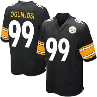 Larry Ogunjobi Pittsburgh Steelers Youth Game Team Color Nike Jersey - Black