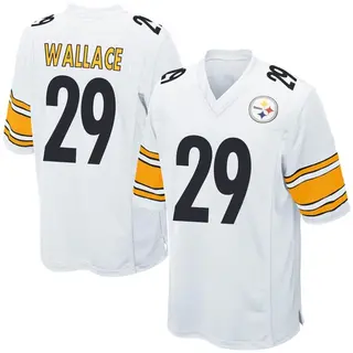 Levi Wallace Pittsburgh Steelers Men's Game Nike Jersey - White