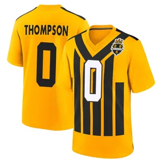 Lorenzo Thompson Pittsburgh Steelers Men's Game Alternate 1933 Throwback Nike Jersey - Gold
