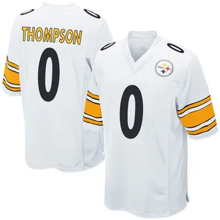 Lorenzo Thompson Pittsburgh Steelers Men's Game Nike Jersey - White