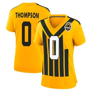 Lorenzo Thompson Pittsburgh Steelers Women's Game Alternate 1933 Throwback Nike Jersey - Gold