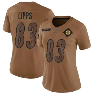 Louis Lipps Pittsburgh Steelers Women's Limited 2023 Salute To Service Nike Jersey - Brown