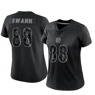 Lynn Swann Pittsburgh Steelers Women's Limited Reflective Nike Jersey - Black