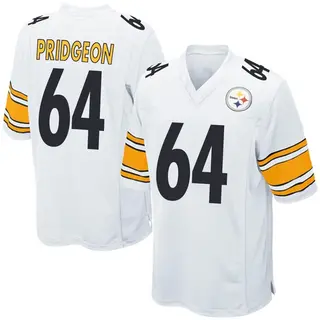 Malcolm Pridgeon Pittsburgh Steelers Men's Game Nike Jersey - White