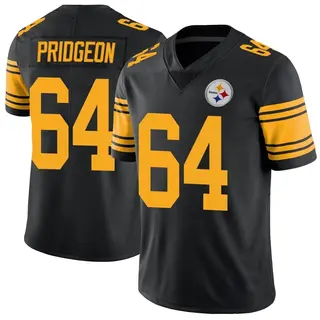 Malcolm Pridgeon Pittsburgh Steelers Men's Limited Color Rush Nike Jersey - Black