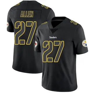 Marcus Allen Pittsburgh Steelers Youth Limited Nike Jersey - Black Impact