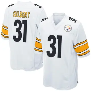 Mark Gilbert Pittsburgh Steelers Youth Game Nike Jersey - White