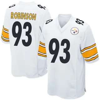 Mark Robinson Pittsburgh Steelers Youth Game Nike Jersey - White