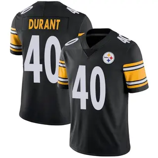 Mataeo Durant Pittsburgh Steelers Men's Limited Team Color Vapor Untouchable Nike Jersey - Black