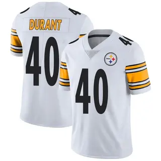 Mataeo Durant Pittsburgh Steelers Men's Limited Vapor Untouchable Nike Jersey - White