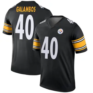 Matt Galambos Pittsburgh Steelers Men's Legend Nike Jersey - Black