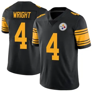 Matthew Wright Pittsburgh Steelers Men's Limited Color Rush Nike Jersey - Black
