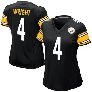Matthew Wright Pittsburgh Steelers Women's Game Team Color Nike Jersey - Black