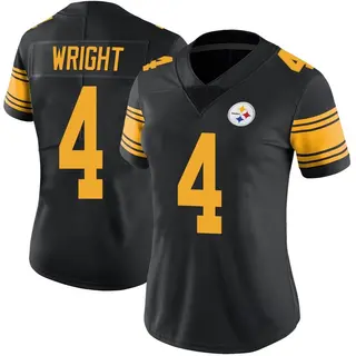 Matthew Wright Pittsburgh Steelers Women's Limited Color Rush Nike Jersey - Black