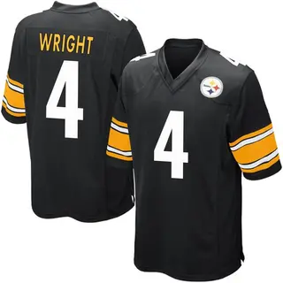 Matthew Wright Pittsburgh Steelers Youth Game Team Color Nike Jersey - Black