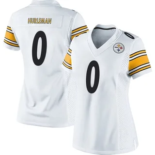 Max Hurleman Pittsburgh Steelers Women's Game Nike Jersey - White