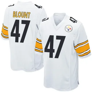 Mel Blount Pittsburgh Steelers Men's Game Nike Jersey - White