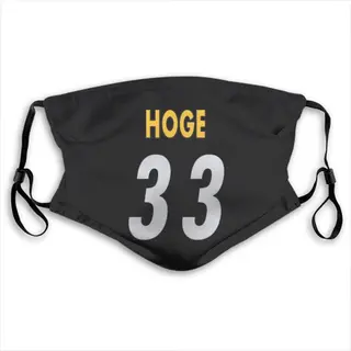 Merril Hoge Pittsburgh Steelers Reusable & Washable Face Mask