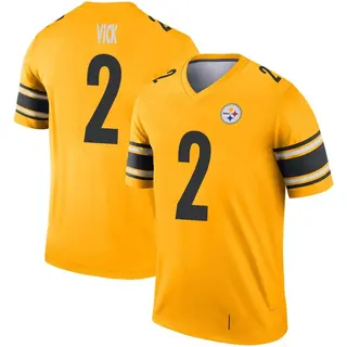 Mike Vick Pittsburgh Steelers Youth Legend Inverted Nike Jersey - Gold