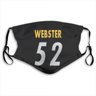 Mike Webster Pittsburgh Steelers Reusable & Washable Face Mask