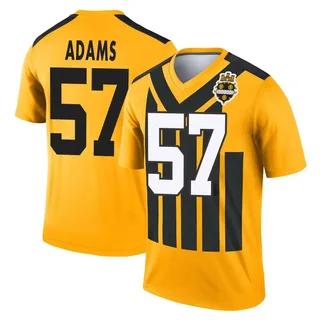 Montravius Adams Pittsburgh Steelers Men's Legend Alternate 1933 Throwback Performance Nike Jersey - Gold