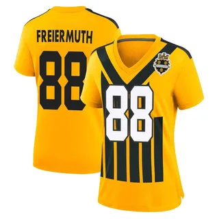 Pat Freiermuth Pittsburgh Steelers Women's Game Alternate 1933 Throwback Nike Jersey - Gold