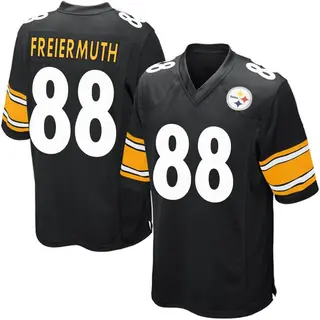 Pat Freiermuth Pittsburgh Steelers Youth Game Team Color Nike Jersey - Black