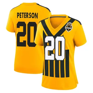 Patrick Peterson Pittsburgh Steelers Women's Game Alternate 1933 Throwback Nike Jersey - Gold
