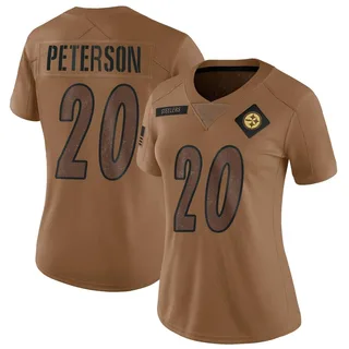 Patrick Peterson Pittsburgh Steelers Women's Limited 2023 Salute To Service Nike Jersey - Brown