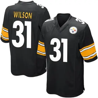 Quincy Wilson Pittsburgh Steelers Youth Game Team Color Nike Jersey - Black