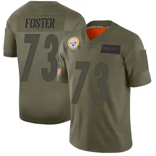 Ramon Foster Pittsburgh Steelers Men's Limited 2019 Salute to Service Nike Jersey - Camo