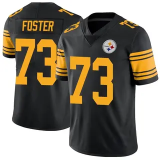 Ramon Foster Pittsburgh Steelers Youth Limited Color Rush Nike Jersey - Black