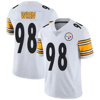 Renell Wren Pittsburgh Steelers Men's Limited Vapor Untouchable Nike Jersey - White