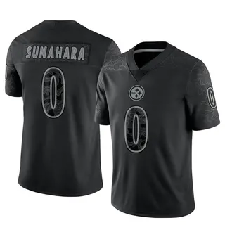 Rex Sunahara Pittsburgh Steelers Youth Limited Reflective Nike Jersey - Black