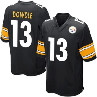 Rico Dowdle Pittsburgh Steelers Men's Game Team Color Nike Jersey - Black