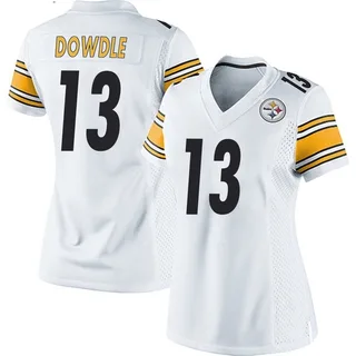 Rico Dowdle Pittsburgh Steelers Women's Game Nike Jersey - White