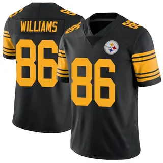 Rodney Williams Pittsburgh Steelers Men's Limited Color Rush Nike Jersey - Black