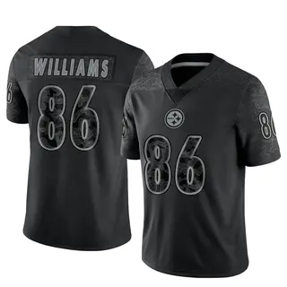 Rodney Williams Pittsburgh Steelers Men's Limited Reflective Nike Jersey - Black