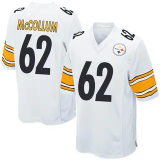 Ryan McCollum Pittsburgh Steelers Men's Game Nike Jersey - White