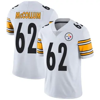 Ryan McCollum Pittsburgh Steelers Men's Limited Vapor Untouchable Nike Jersey - White